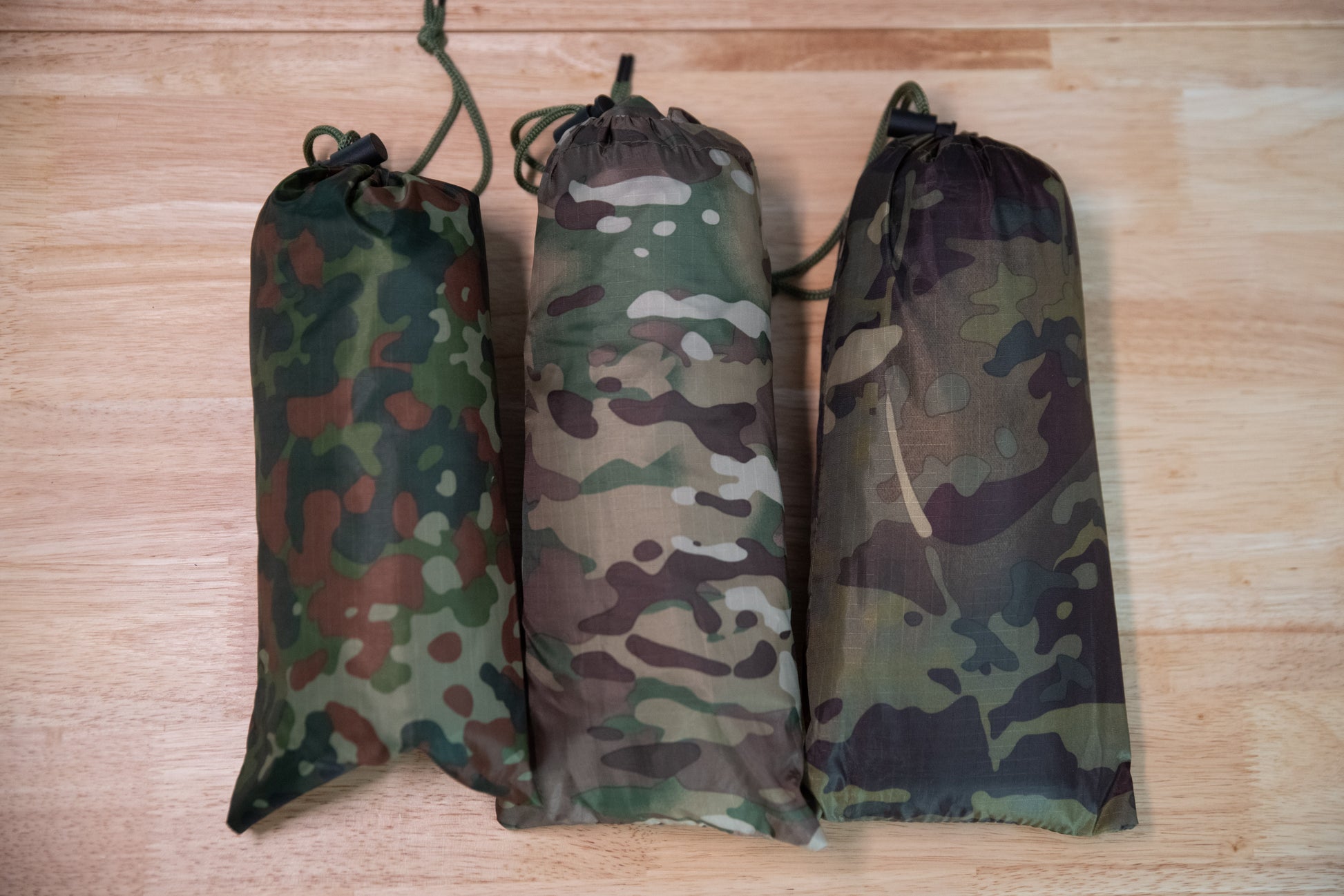 Camouflage Nylon Poncho – Stonewall Outdoor Supply