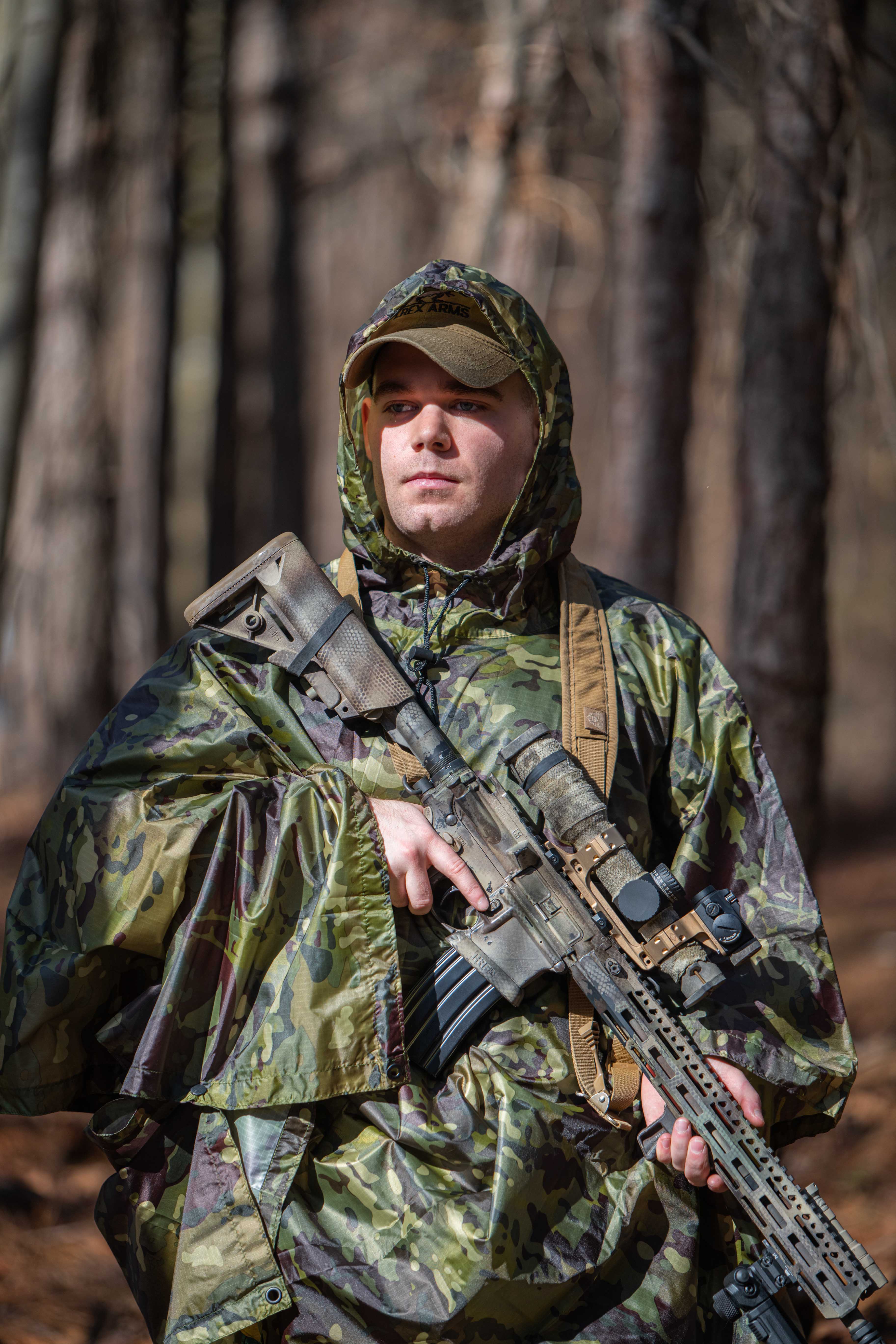 Camouflage Nylon Poncho – Stonewall Outdoor Supply