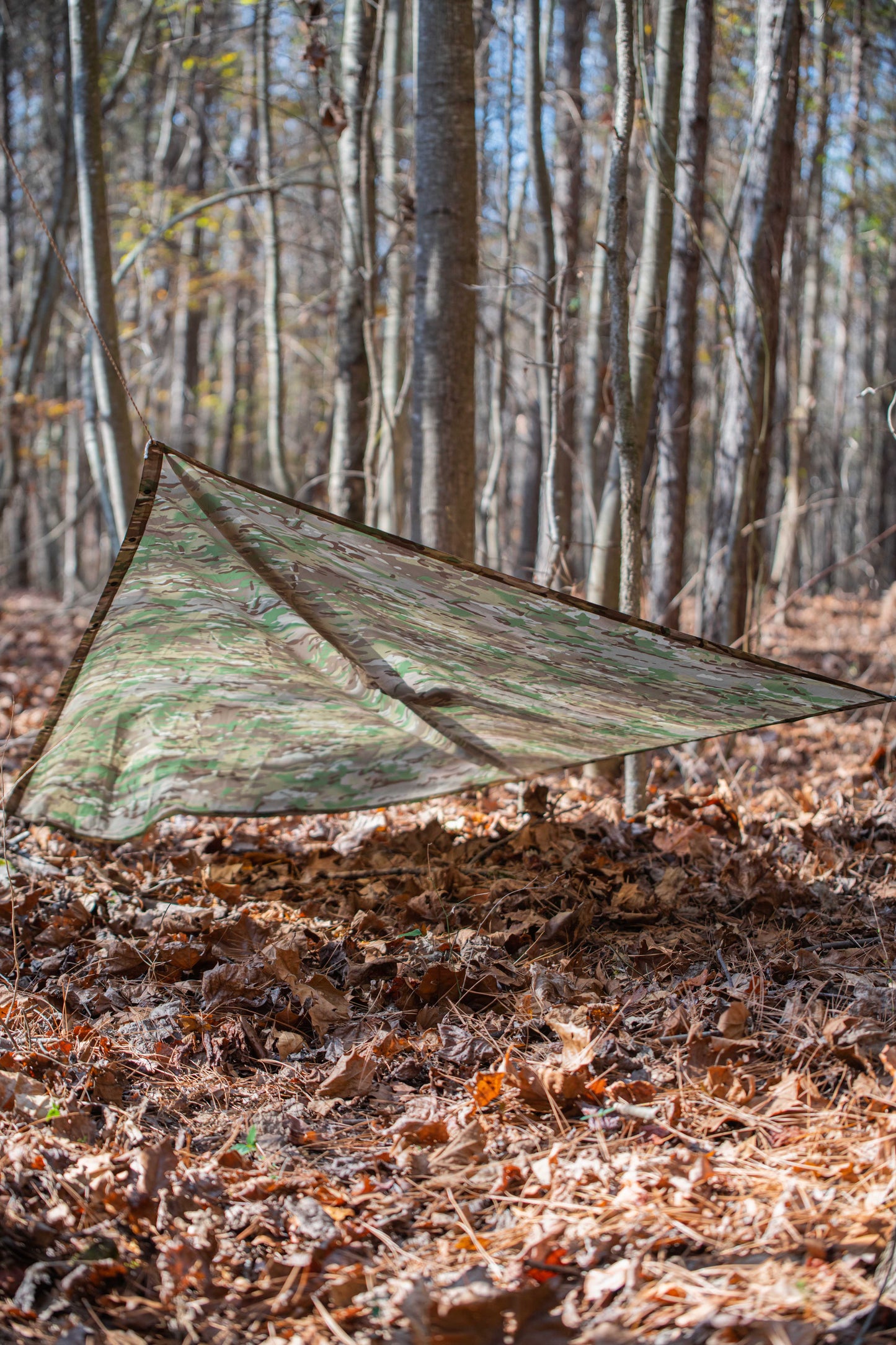 Camouflage Nylon Poncho